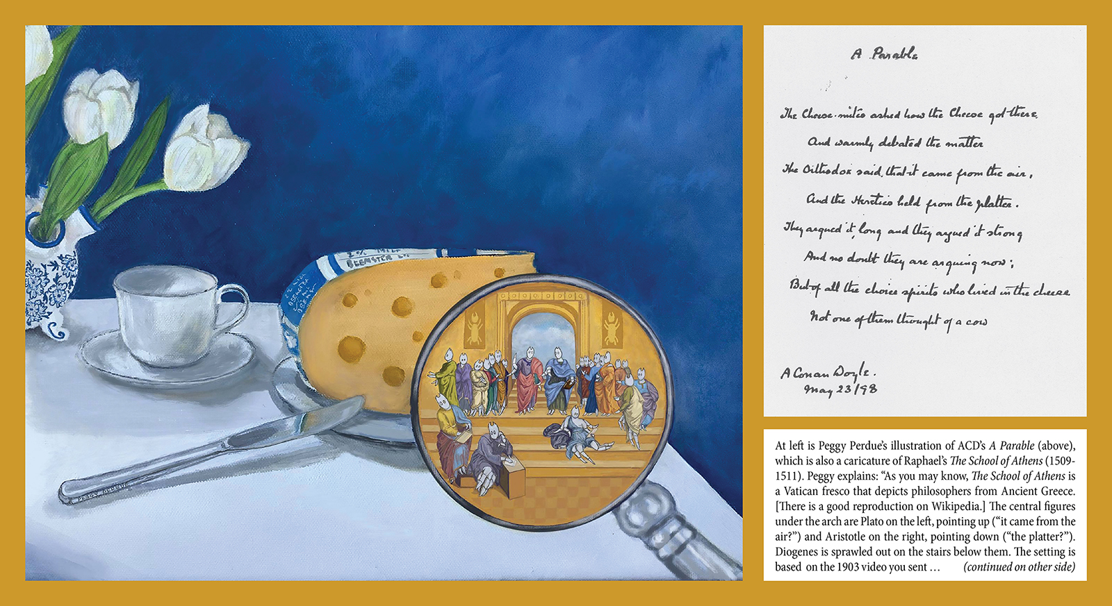 the picture side of the first issue of A Common Newsletter