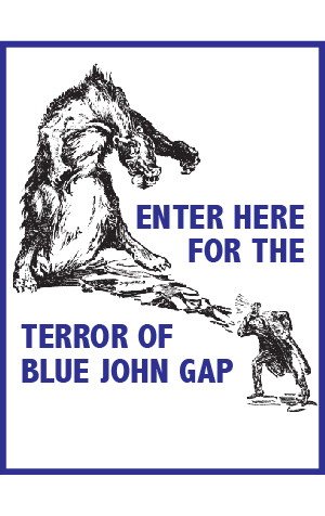 button and logo for The Terror of Blue John Gap project
